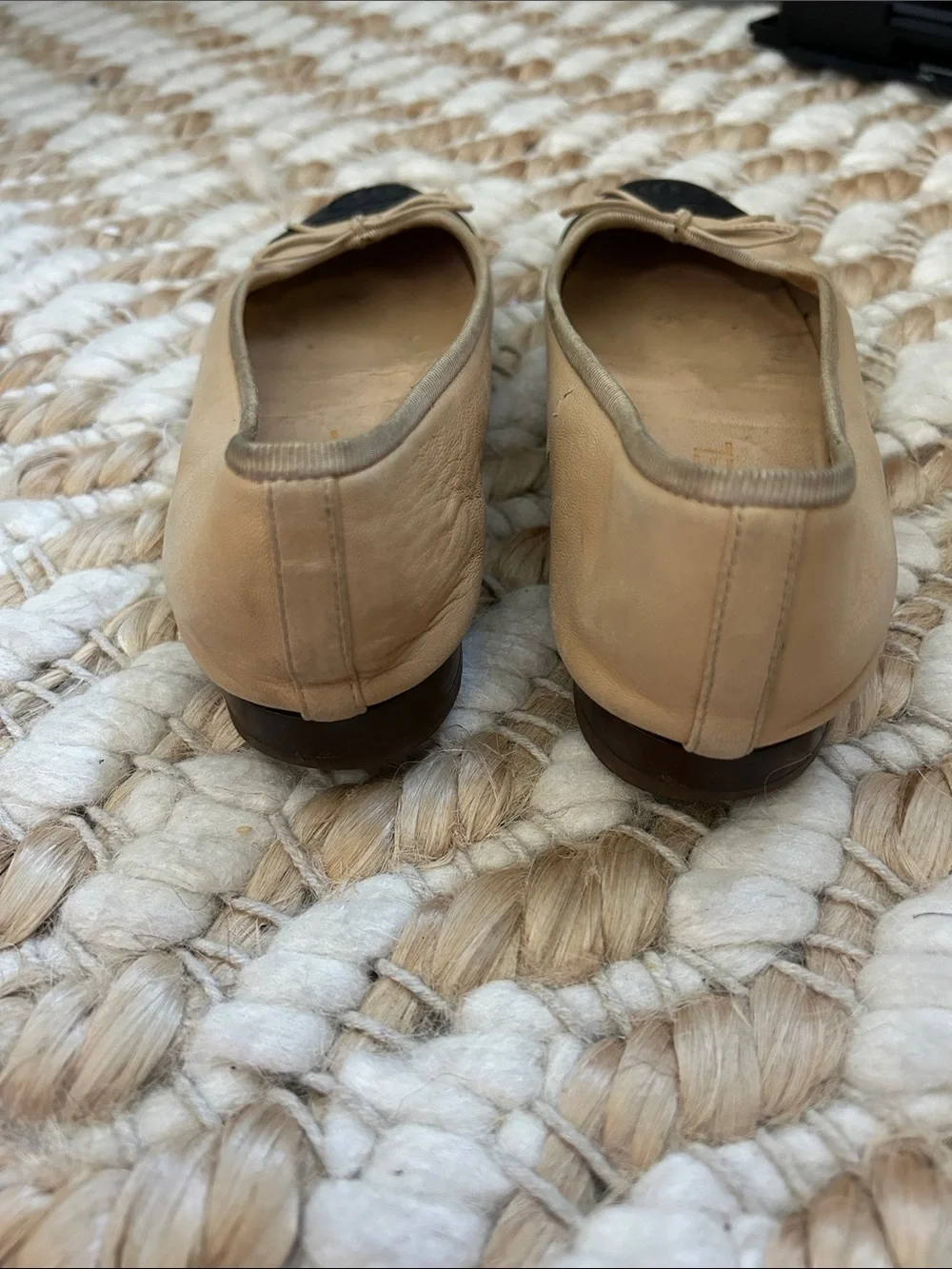 Chanel Ballet Flats Sz 36.5 - Picture 3 of 5